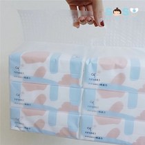 SOSO Global] PIPI NILS Wet and Dry Soft Towel Pure Cotton Thickened Face Towel 80 Pumps*6 Packs