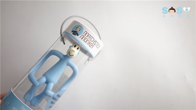 [SOSO Toàn cầu] Anh que diêm Anh Matchbaby Baby Baby Teether xoa dịu Molar - Gutta-percha / Toothbrsuh / Kem đánh răng túi nhai chống hóc GB