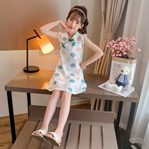 Girls in summer dress Han costume skirt Children's cheongsam Girls Princess skirt 2022 New children's dress summer