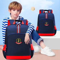 British style childrens schoolbag primary school boy boy One Three Two Four six five year class large capacity Light Ridge shoulder bag