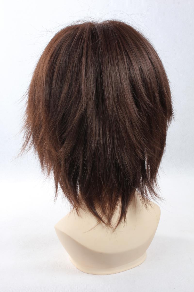 [魂 漫] Li Xiaolang Suzaku Alan Yeager Brown tóc giả cosplay chống cong vênh - Cosplay đồ ngủ cosplay học sinh