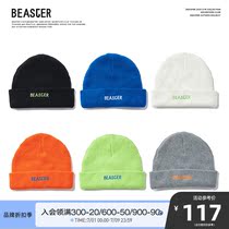 BEASTER X EddieKang joint cap flip-floc embroidered personality fashion trend casual knit cap