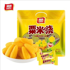 雅客经典粟米烧软糯玉米糖500g*3袋