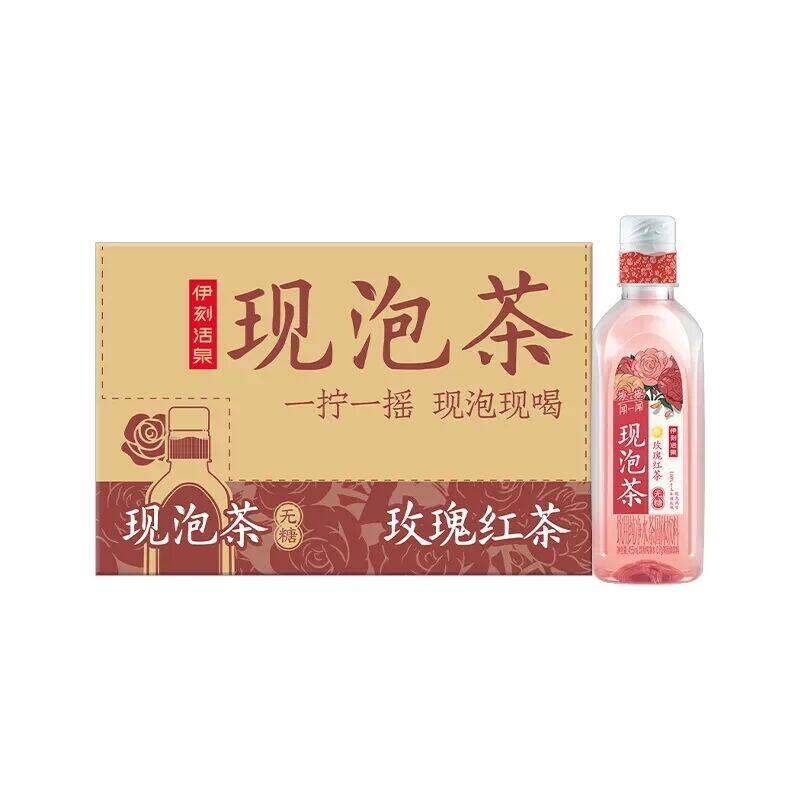 伊利伊刻活泉现泡茶玫瑰红茶15瓶