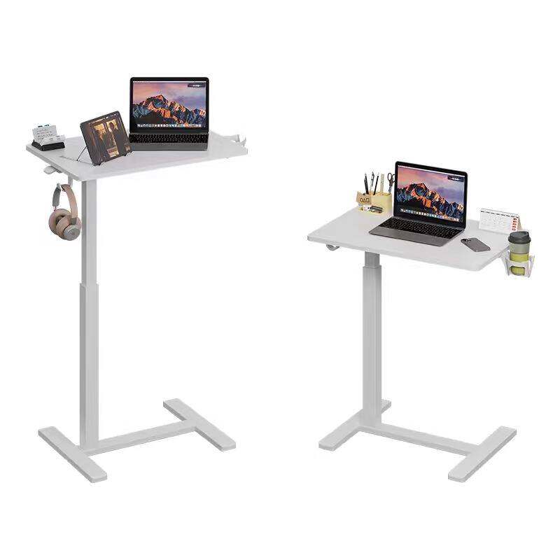 迎新年终大促俏同学办公桌单电机款钢桌腿多功能电脑桌可调节B