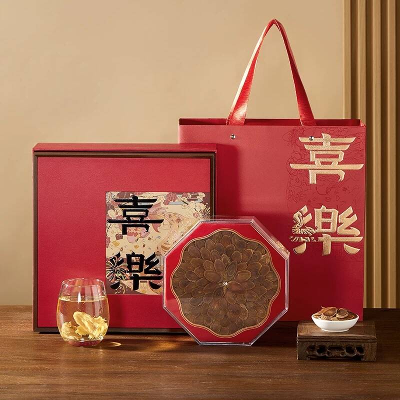 金日牌西洋参排片滋补品礼盒中秋送礼父母长辈加拿大花旗参切片 补加实拍商品图