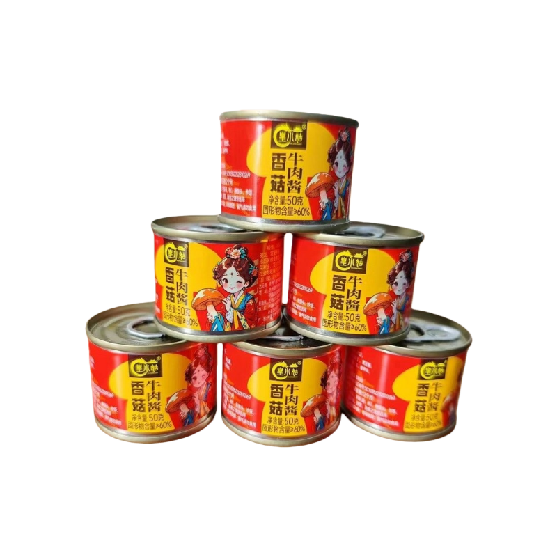 6罐12罐皇小姑香菇牛肉酱香菇爆炒牛肉酱香菇牛肉下饭酱拌饭拌面