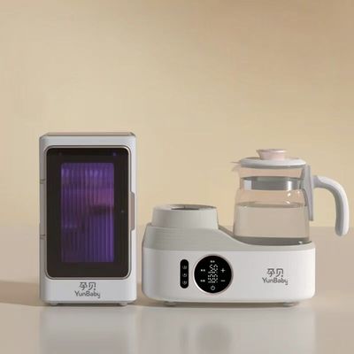 孕贝消毒烘干调奶摇奶一体机组合