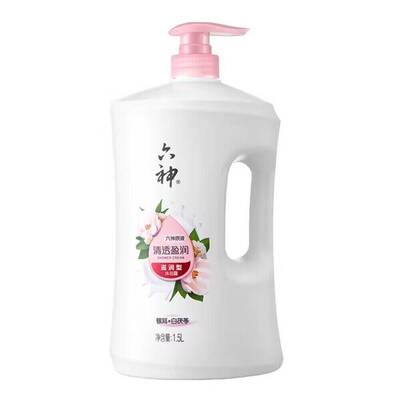 六神清透盈润白茯苓沐浴露1.92kg持久留香家庭装沐浴乳