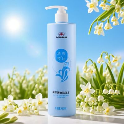 清爽洗发水控油蓬松顺滑无硅油
