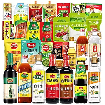 任选6件！海天调料家用烹饪组合6件套