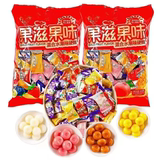 网红拉丝混合味年货糖果2斤劵后14.9元包邮
