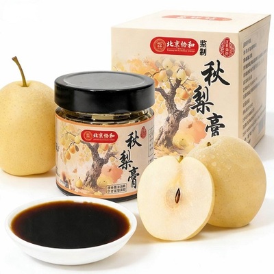 秋梨膏古法熬制精选砀山酥梨纯净配方无添加220g