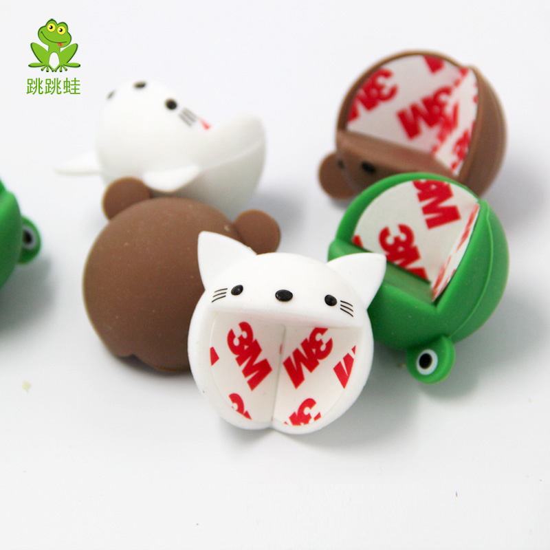 Jump-Jump Frog Child Cartoon Anticollision Angle Thickened Baby Table Corner Protective Sleeve Baby Anti-Kowtowing Protective Corner