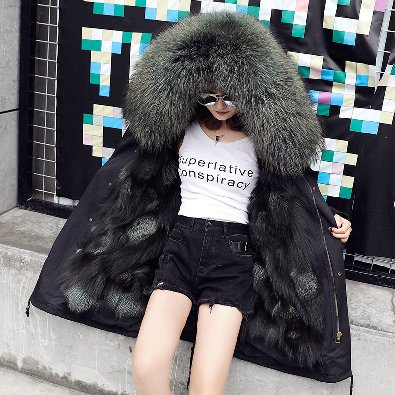 Manteau de fourrure femme - Ref 3174048 Image 4