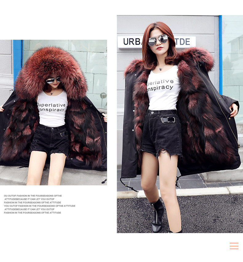 Manteau de fourrure femme - Ref 3174048 Image 25