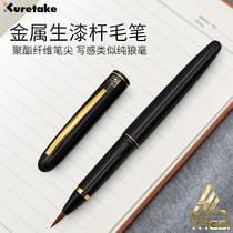 Yihang Japan Wuzhu Science Brush Tap Water Pen Calligraphy Pen With Ink Upper Ink Ink Capsule Copy Book DU140