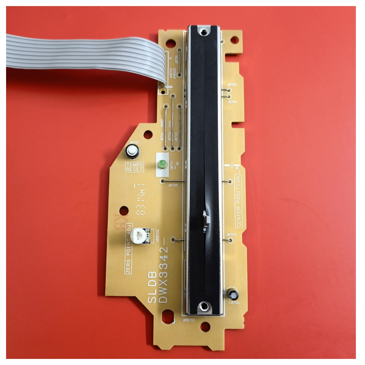 Original Pioneer CDJ2000nexus 2000 welding-free speed control push rod with plate variable speed fader DWX3342