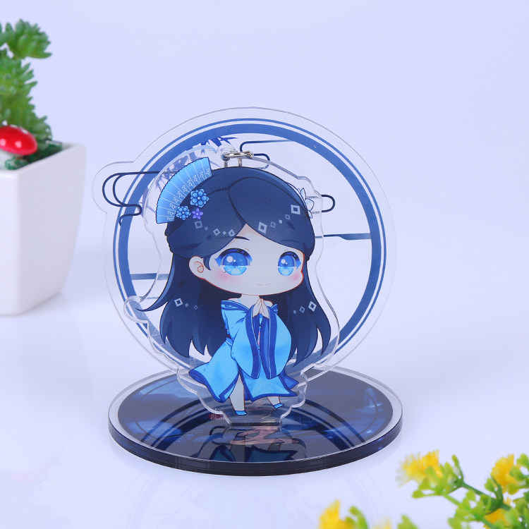 Transparent acrylic figure standing sign Dilraba Zhao Liying animation cartoon stop sign customization nationwide