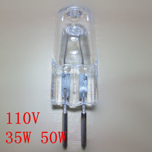Aromatherapy lamp bulb 110v35w50w small lamp bead G5 3 thick foot plug halogen lamp bead crystal small bulb