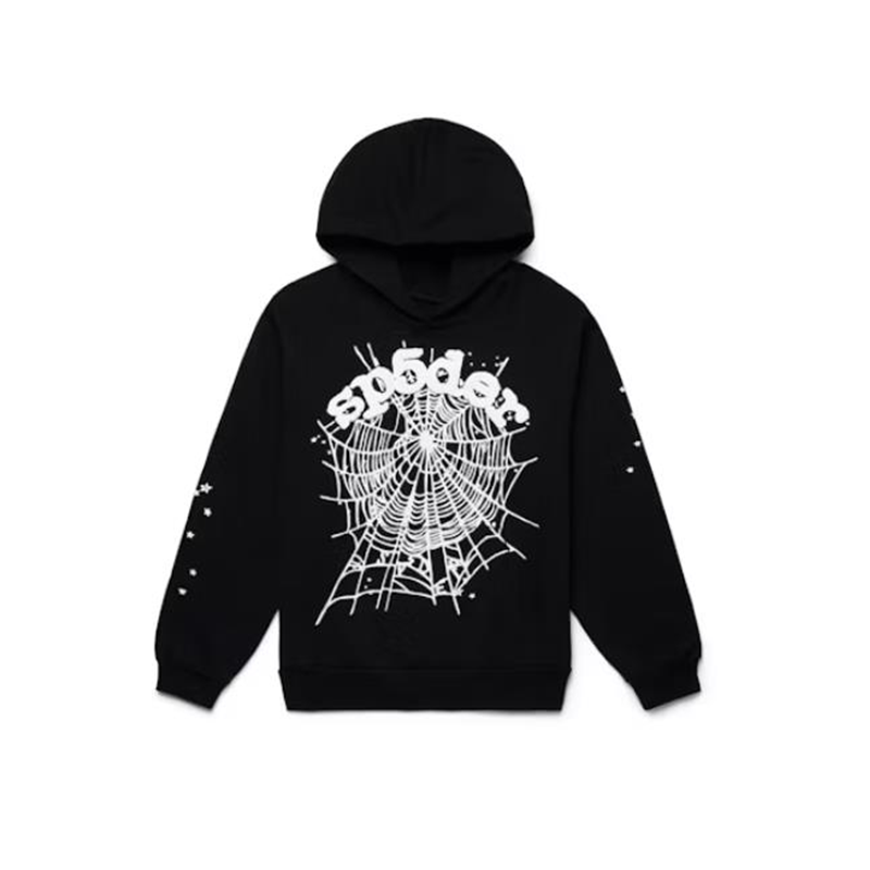 1:1 p*nk v2 sp5der hoodie: wear a trendy feel, the same sweatshirt as