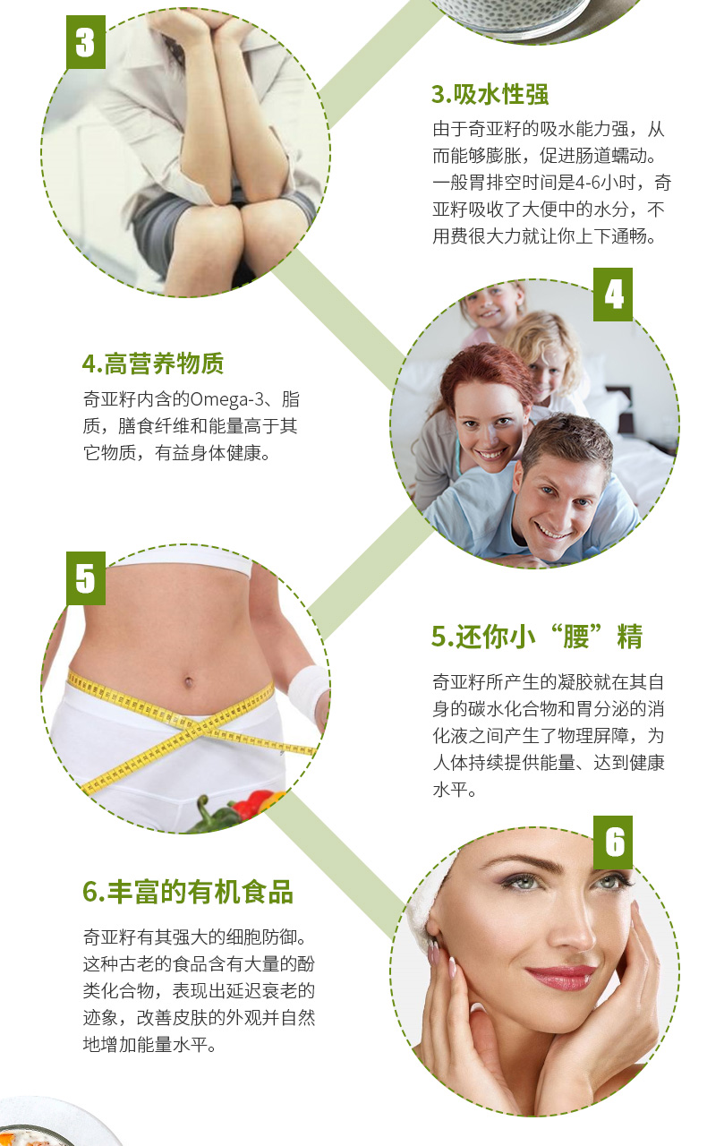 美国进口纯天然有机奇亚籽454g