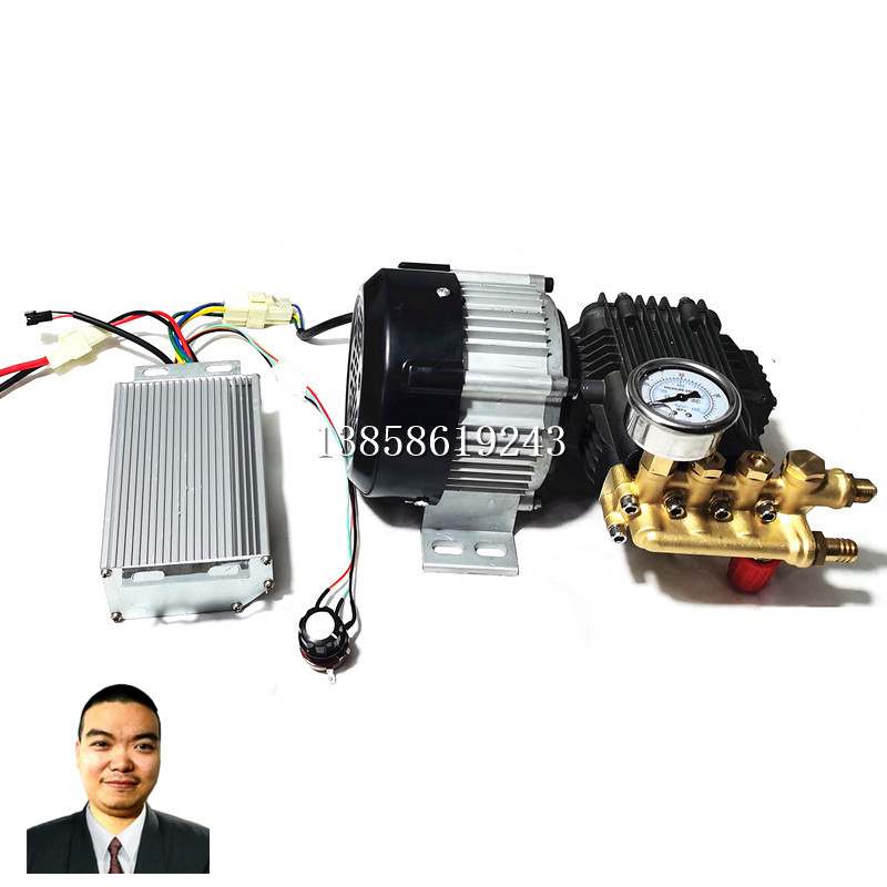 Steam washing machine automatically supplied with water pump electric mobility battery 500w48V high-pressure cleaner 60V DC Car wash