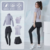 短 Purple+Black [с коротким рукавом] пять -бал TC17953