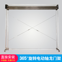 Photography electric background reel gantry photo studio electric background stand mobile background reel player studio remote control reel