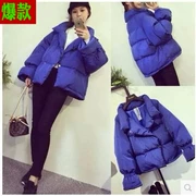 Xuống quần áo nữ sinh viên Hàn Quốc bf ngắn phong cách Harajuku lỏng lẻo quần áo rộng rãi áo khoác cotton hoang dã