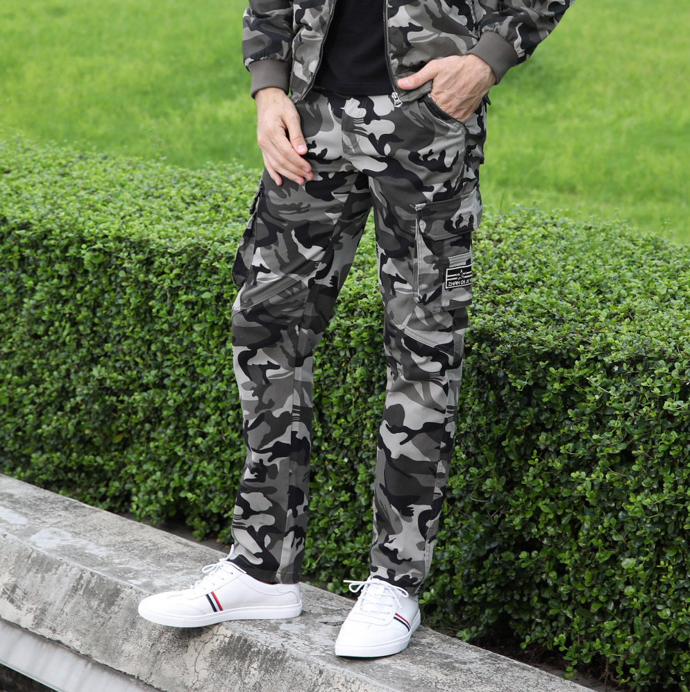 2019 New Autumn Winter Field Elite Camouflak Outdoor Casual Long Pants Men's Sports Pants Breathable