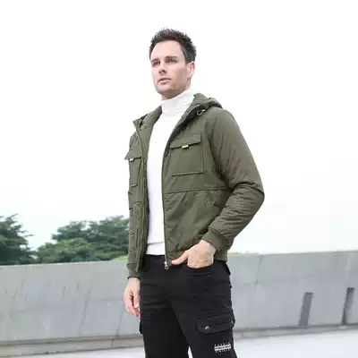 Battlefield elite jacket men's spring and autumn tooling Korean trend handsome outdoor loose camouflage jacket men's casual winter