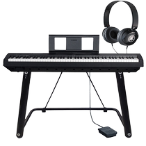 Yamaha electric piano P48 U-shaped frame Yamaha original headphone set beginners playing entry-level electric piano