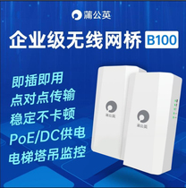 Dandelion B100 wireless bridge point-to-point professional relay docking device monitoring tower crane elevator