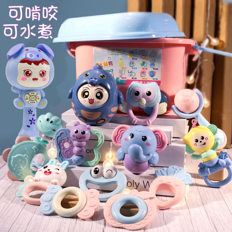 Baby products Maternal and infant newborn gift box set Newborn baby gift toy full moon gift