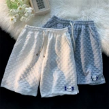 Пластырь, ретро шорты, небольшие дизайнерские штаны, на шнурках, в американском стиле, тренд сезона, популярно в интернете