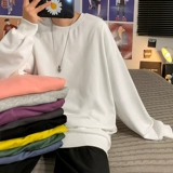 Многоцветный базовый комплект, осенняя цветная толстовка для школьников