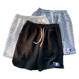 Пластырь, ретро шорты, небольшие дизайнерские штаны, на шнурках, в американском стиле, тренд сезона, популярно в интернете