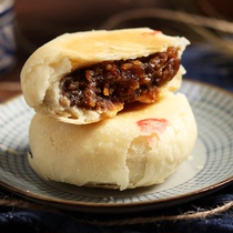 Shandong specialty traditional old-fashioned pastry big white skin traditional jujube pastry pastry snacks 500g independent packaging