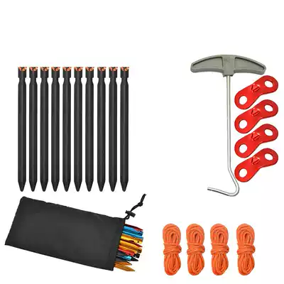 Aluminum alloy camp nail tent accessories tent steel nail ceiling nail extended durable nail