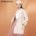 Vero Moda xuân 2019 nữ len lông cáo lông bóng áo len | - Áo khoác dài Áo khoác dài