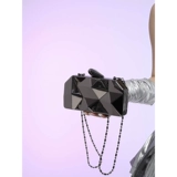 Модная жестяная коробка, металлическая маленькая сумка клатч, сумка через плечо, новая коллекция, европейский стиль, стайлинг, сумка для еды