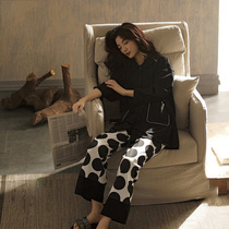 VIRRI CIAGA pyjamas womens spring autumn pure cotton Home Clothing Long Sleeve Suit 2021 New outfitting suit