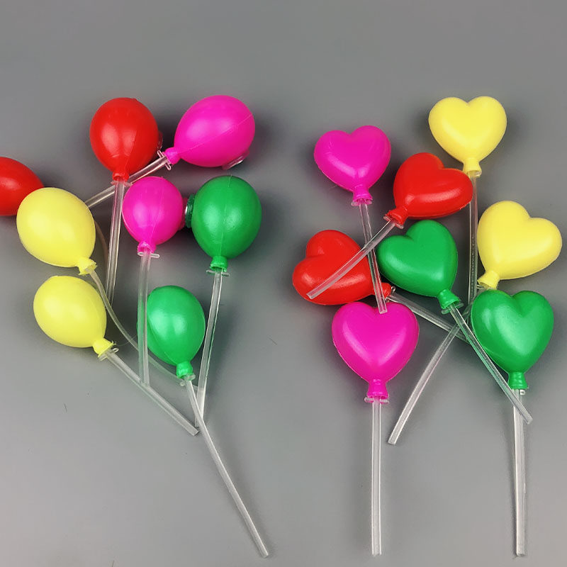 Color small balloon refrigerator stickers magnetic stickers cute cartoon three-dimensional refrigerator decoration children's early education blackboard whiteboard stickers