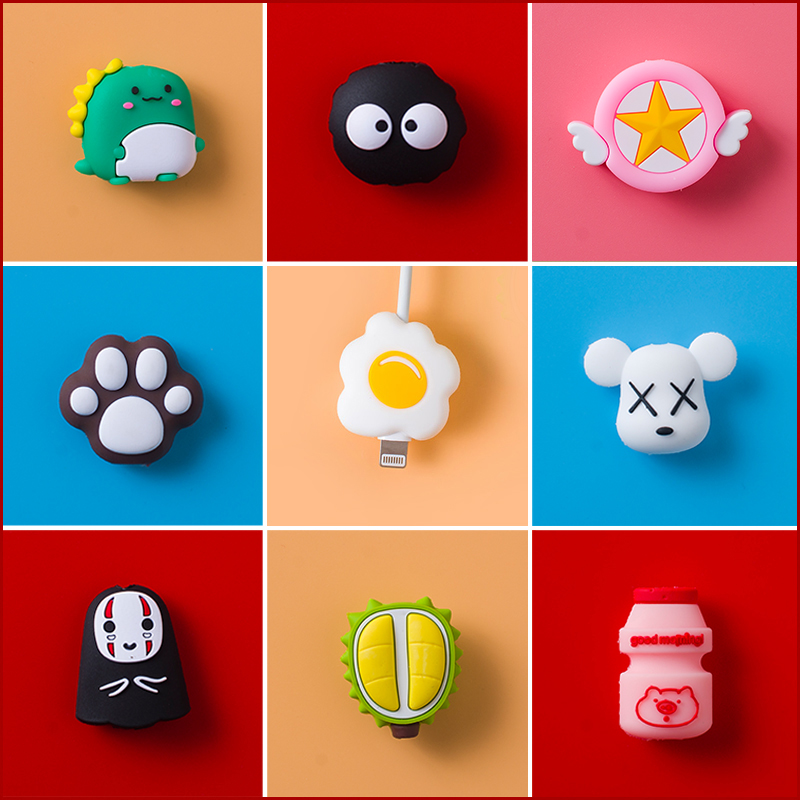 Suitable for data line protective sleeves Mobile phone chargers anti-snapping iPhone12 Android oppo Huawei Apple 11