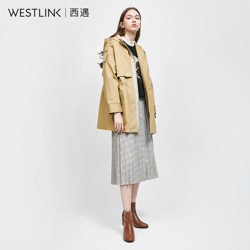 Trench pour femme WESTLINK   en Coton en Coton - Ref 3228326 Image 2