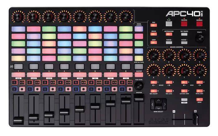 AKAI Yajia 2 generation APC 40MK2 original VJ console material tutorial software