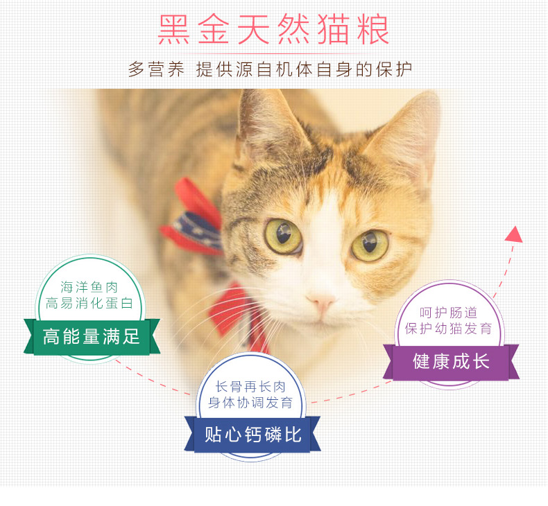 Y tế Shigao Black Golden Cat Food Ngũ cốc tự nhiên 2-12 tháng Bánh sữa mèo 400g Mua 2 Plus 5 Yuan Gửi 3 gói đồ ăn nhẹ - Cat Staples thức ăn cho mèo ta