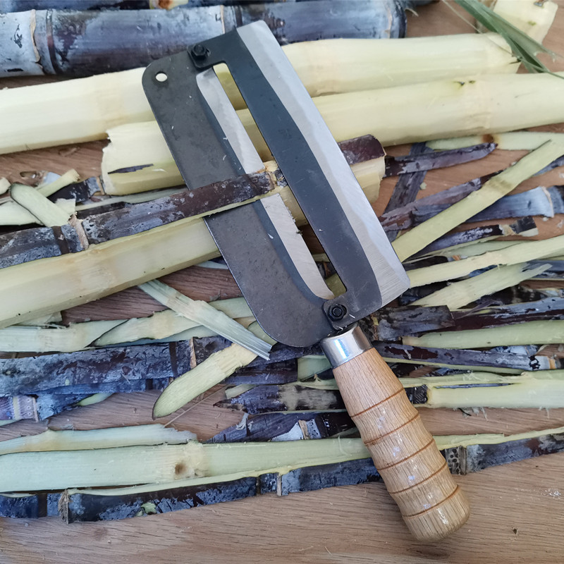 Kuboli Cane Knife Shaved Leather Knife Scraping Cane Paring Knife Peeling Knife Peeling Machine Peeling Cane Deity Special Type