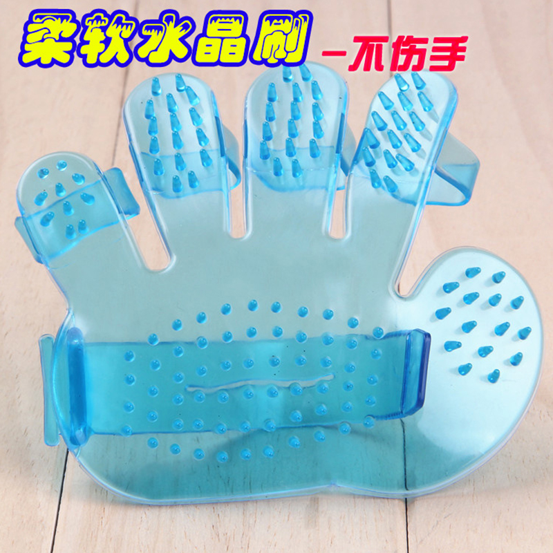 Pet Bath Brush pooch Bath Brush Gloves Kitty fur teddy Supplies Dog Gloves 29